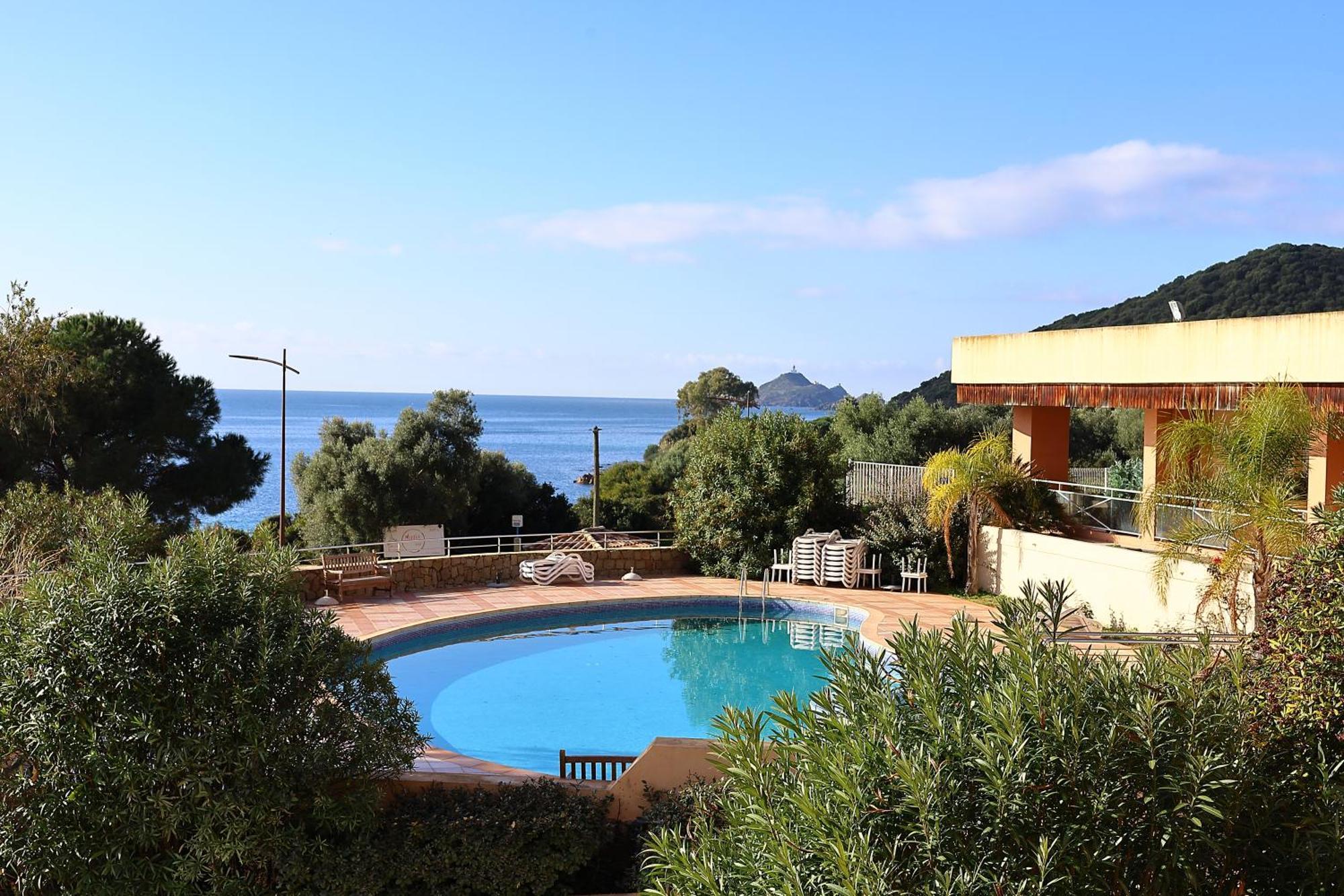 Superbe T2 Vue Mer - Piscine & Plage A 100M Ajaccio  Exterior foto
